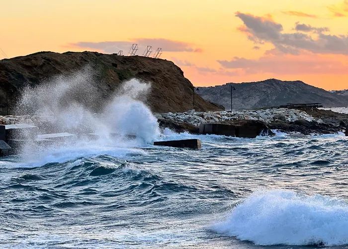 Cycladic Cove In Naxos Town *